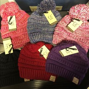 Colorful kids C.C. Beanie Hats